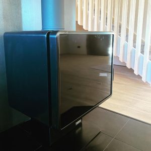 Raglan wood fireplace install