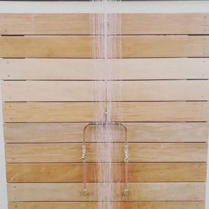 outdoor shower